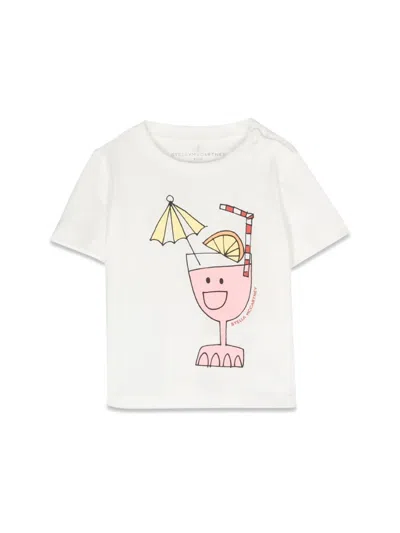 Stella Mccartney Babies' Cotton T-shirt In White