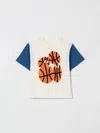 Stella Mccartney Printed Cotton Jersey T-shirt In White