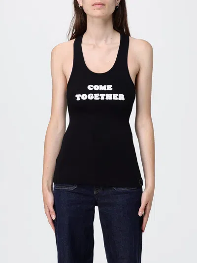 Stella Mccartney T-shirt Woman In Black