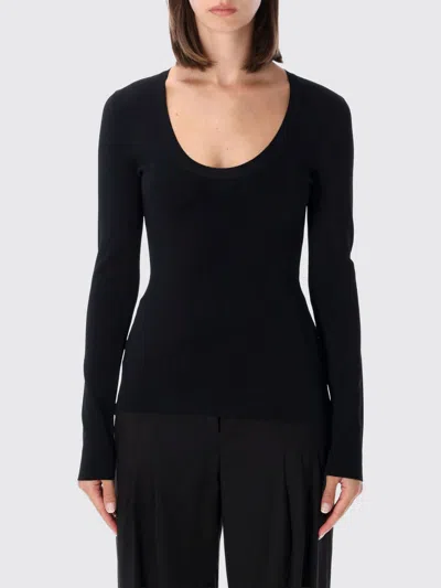 Stella Mccartney T-shirt Woman Color Black In 黑色