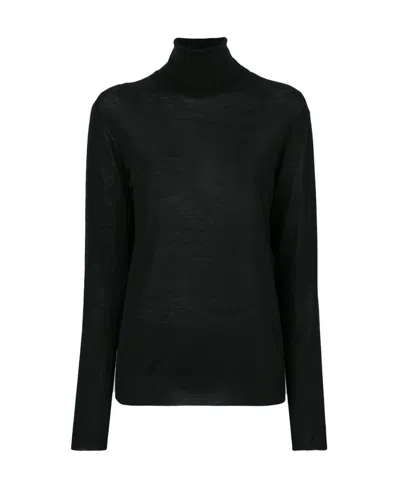 Stella Mccartney Turtleneck Jumper In Black