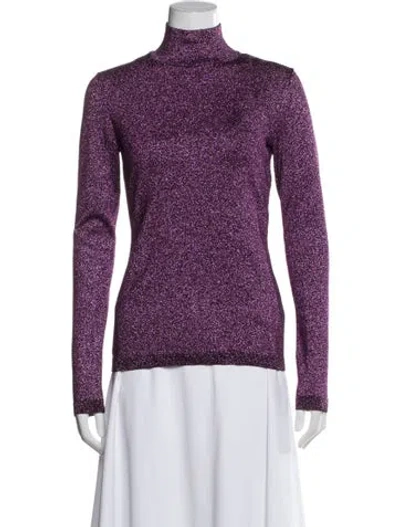 Pre-owned Stella Mccartney Turtleneck Long Sleeve Top