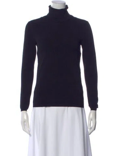 Pre-owned Stella Mccartney Turtleneck Sweater In Black