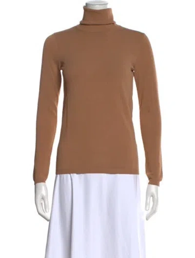 Pre-owned Stella Mccartney Turtleneck Sweater In Brown