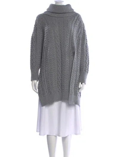 Pre-owned Stella Mccartney Turtleneck Sweater In Gray