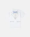 Stella Mccartney Tuxedo Graphic T-shirt In White