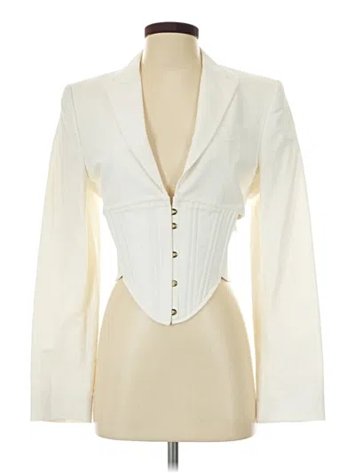 Pre-owned Stella Mccartney Tuxedo Vest In Ivory