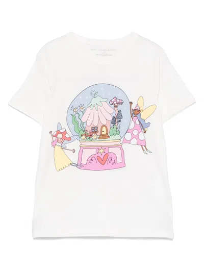STELLA MCCARTNEY T-SHIRT,TW8A11.Z0434 101 IVORY