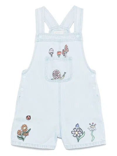 STELLA MCCARTNEY DUNGAREE BY STELLA MCCARTNEY KIDS,TWAA02.Z0746 600 LIGHT BLUE