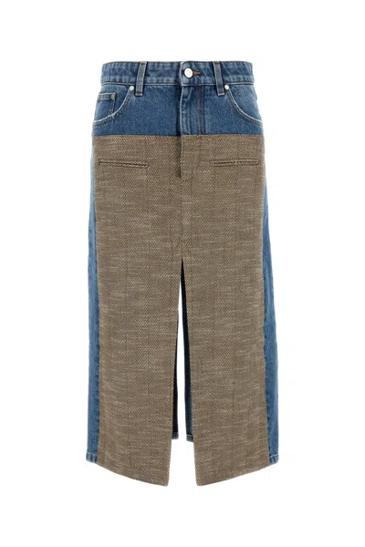 STELLA MCCARTNEY STELLA MCCARTNEY DENIM SKIRT