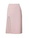 Stella Mccartney Side-slit Skirt In Pink