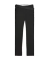 Stella Mccartney Twill Tailored Dinner Trousers In Black