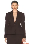 Stella Mccartney Twill Tailoring Molded Jacket
