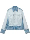 Stella Mccartney Contrast-matched Denim Jacket In Blue