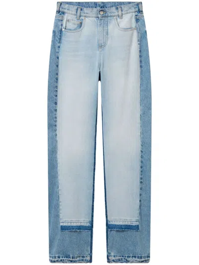 Stella Mccartney Two-tone Jeans In Blue