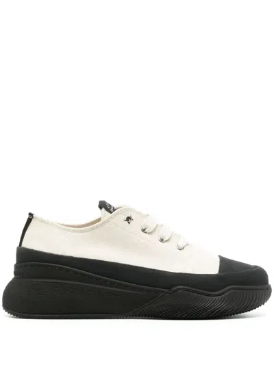 STELLA MCCARTNEY TWO-TONE PLATFORM SNEAKERS