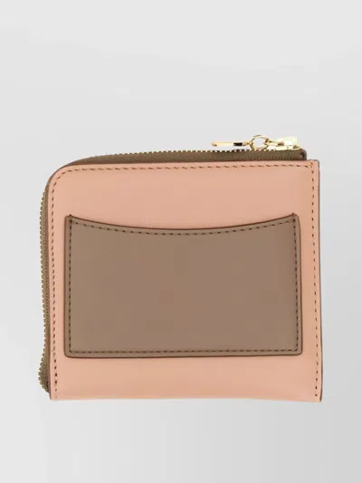 Stella Mccartney Two-tone Zip Wallet