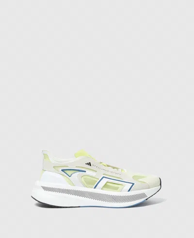 Stella Mccartney Ultraboost Running Sneakers In Clear Brown/halo Green/white