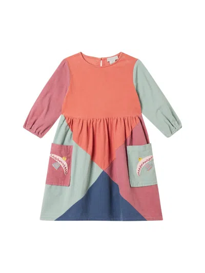 Stella Mccartney Unisex Mini Cotton Dress For Kids In Multi