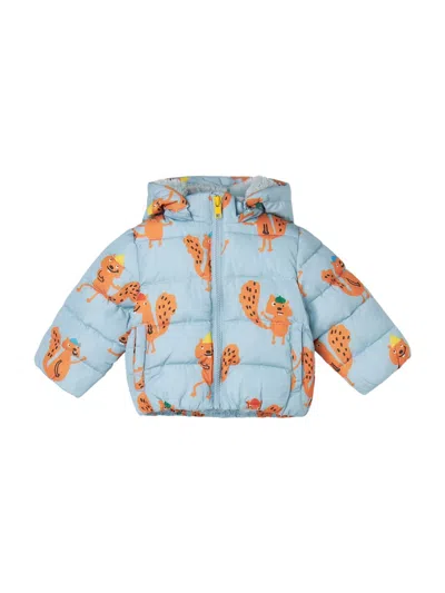 Stella Mccartney Unisex Mini Down Floor Jacket In Azure