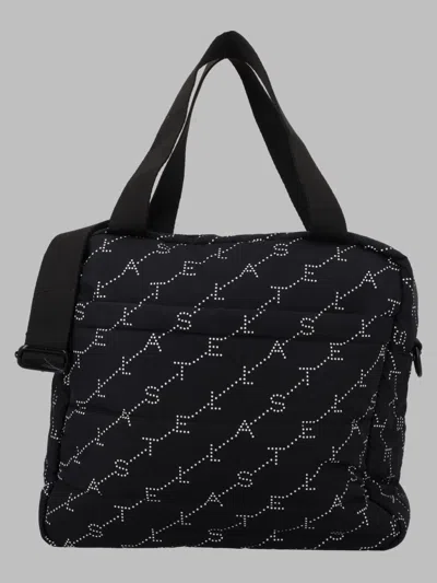 Stella Mccartney Unisex Mini Shoulder Bag For Kids - Ss26 Collection In Black