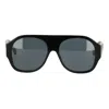 Stella Mccartney Geometric Logo-lettering Sunglasses In Multi