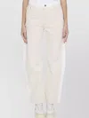 Stella Mccartney Utility Jeans With Banana Leg In Neutral