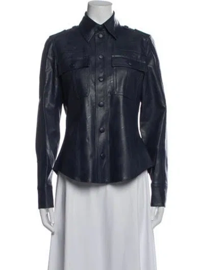 Pre-owned Stella Mccartney Utility Jacket In Blue