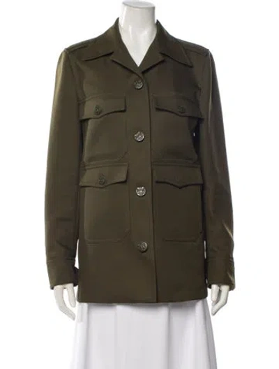 Pre-owned Stella Mccartney Utility Jacket In Green