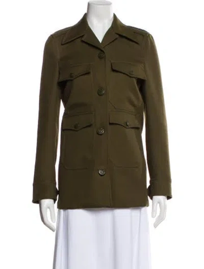 Pre-owned Stella Mccartney Utility Jacket In Green