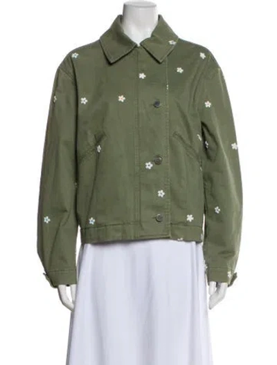 Pre-owned Stella Mccartney Utility Jacket In Green