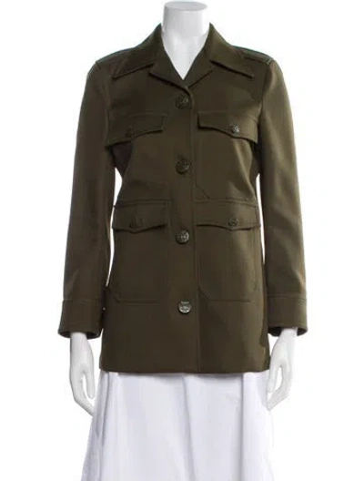 Pre-owned Stella Mccartney Utility Jacket In Green