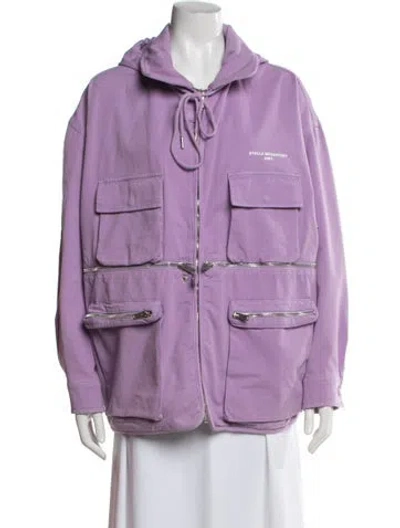 Pre-owned Stella Mccartney Utility Jacket In Purple