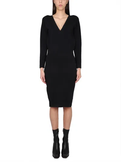 STELLA MCCARTNEY STELLA MCCARTNEY V-NECK DRESS