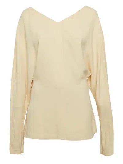 Pre-owned Stella Mccartney V-neck Long-sleeved Top