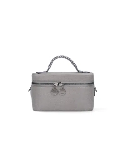 Stella Mccartney Vanity Bag "falabella" In Gray
