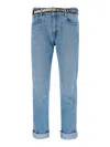 Stella Mccartney Five-pocket Jeans In Lavado Claro