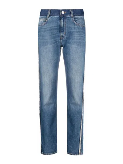 Stella Mccartney Straight Leg In Azul