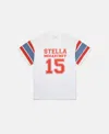 Stella Mccartney Printed Cotton Jersey T-shirt In White