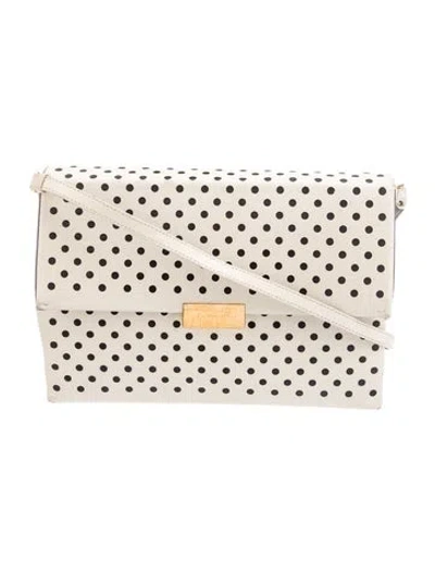 Pre-owned Stella Mccartney Vegan Leather Clutch In Neutral