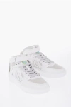 STELLA MCCARTNEY VEGAN LEATHER S-WAVE HIGH-TOP SNEAKERS