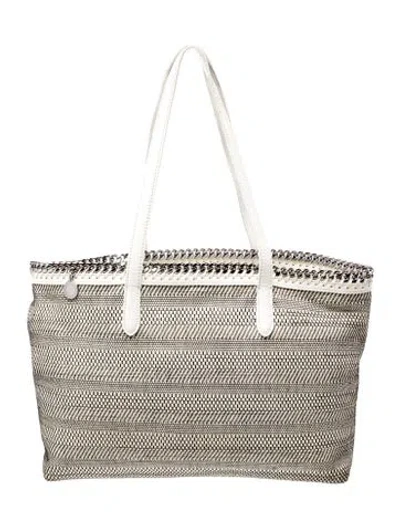 Pre-owned Stella Mccartney Vegan Leather Shoulder Bag In Neutral