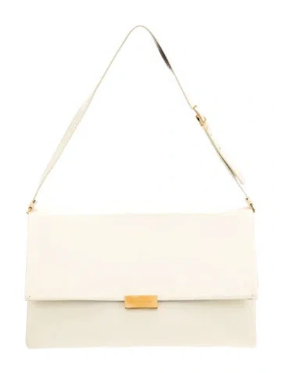 Pre-owned Stella Mccartney Vegan Leather Shoulder Bag In Neutral