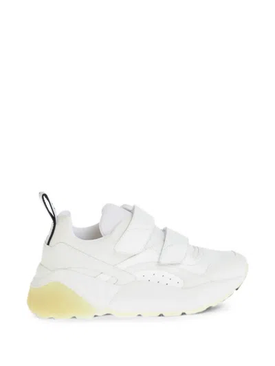 Stella Mccartney Vegan Leather Sneakers With Touch-strap Closure And Chunky Sole In Multi