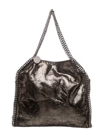 Pre-owned Stella Mccartney Vegan Suede Shoulder Bag In Multi