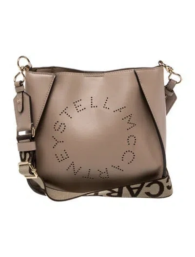 Pre-owned Stella Mccartney Vegetarian Leather Crossbody Bag In Brown