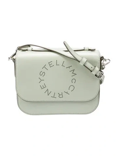 Pre-owned Stella Mccartney Vegetarian Leather Crossbody Bag In Green