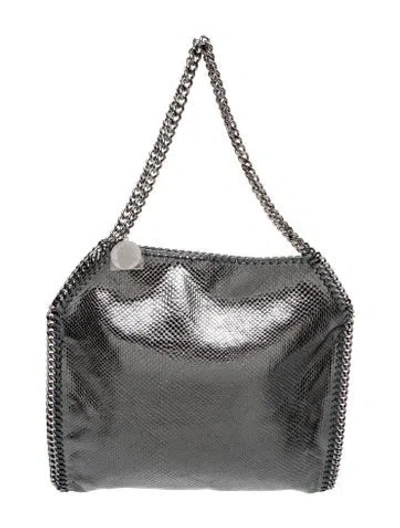 Pre-owned Stella Mccartney Vegetarian Leather Minaudière W/ Tags In Gray
