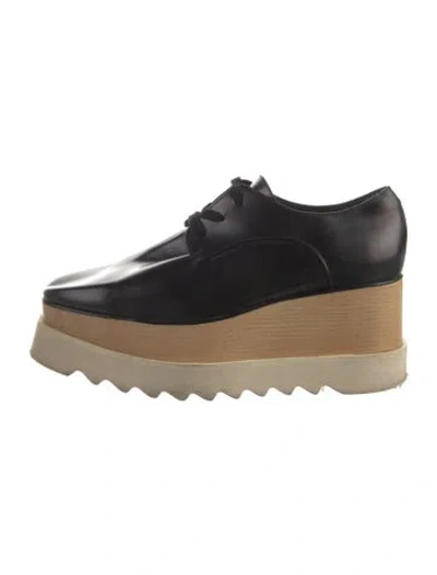 Pre-owned Stella Mccartney Vegetarian Leather Oxfords