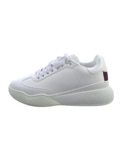 Pre-owned Stella Mccartney Vegetarian Leather Sneakers W/ Tags In Multi